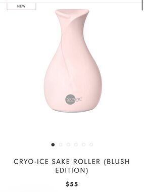 SkinInc Cryo-Ice Sake Roller — Blush